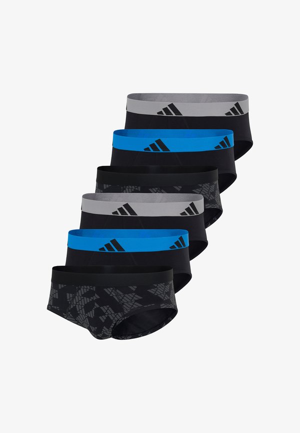 adidas Sportswear 6 PACK - Briefs - schwarz/multicolor