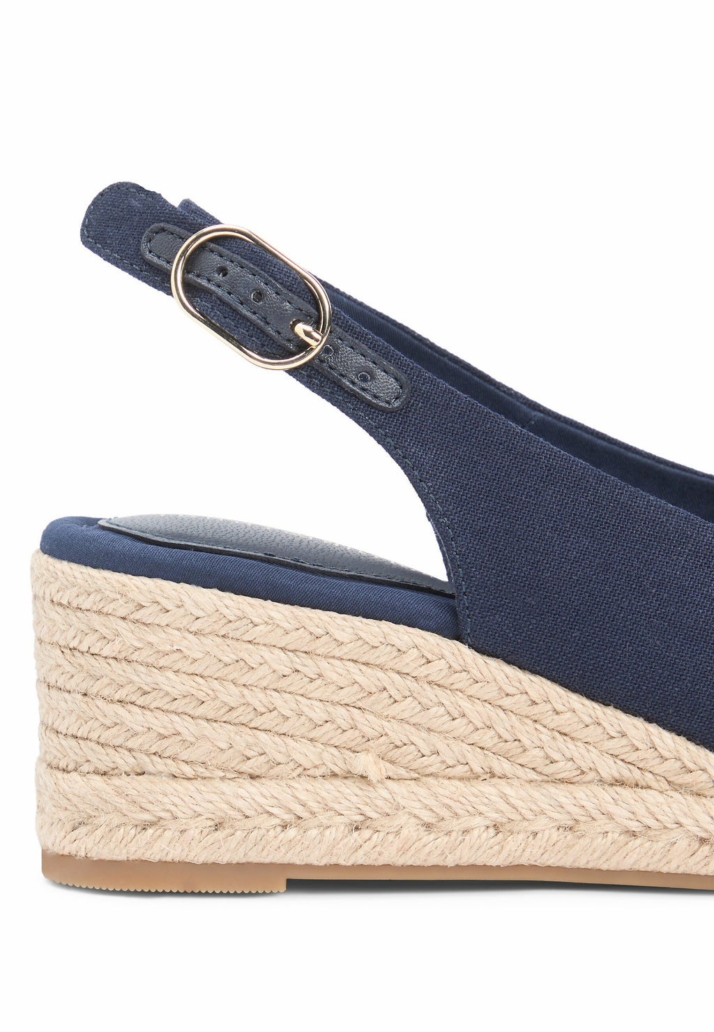 HEMP SLINGBACK WEDGE ESPADRILLES Media 7