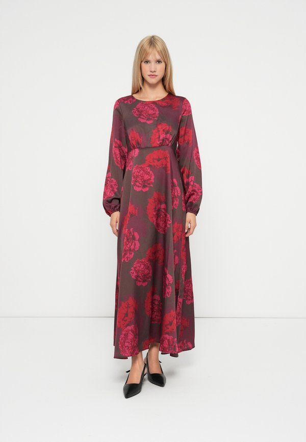 Vero Moda VMSANDRA DRESS - Maxi dress - winetasting/red