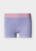 Nike Performance 365 SHORT - Leggings - iron purpleea coral/metallic silver-coloured