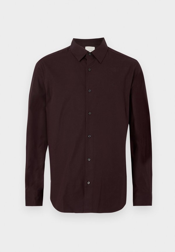 Calvin Klein SOLID CLASSIC SHIRT - Shirt - mocha brown