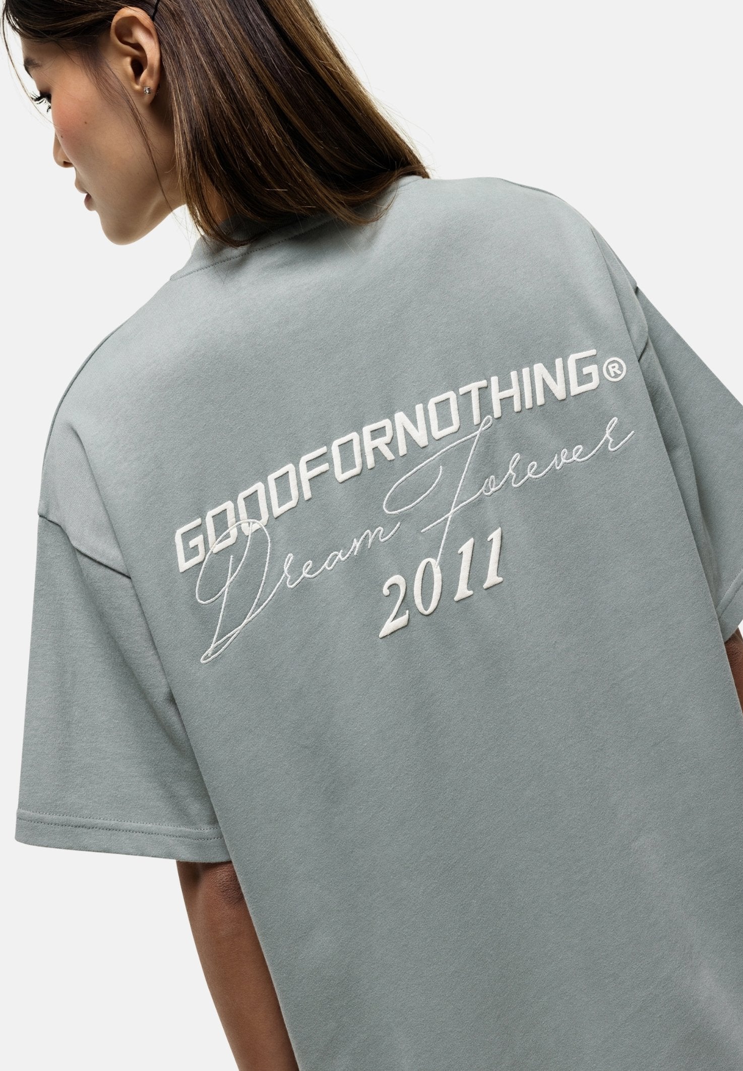 Good For Nothing FOREVER SLATE GREY T-SHIRT