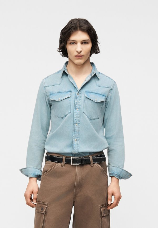 Jack & Jones JJEWESTERN JJSHIRT - Shirt - blue denim