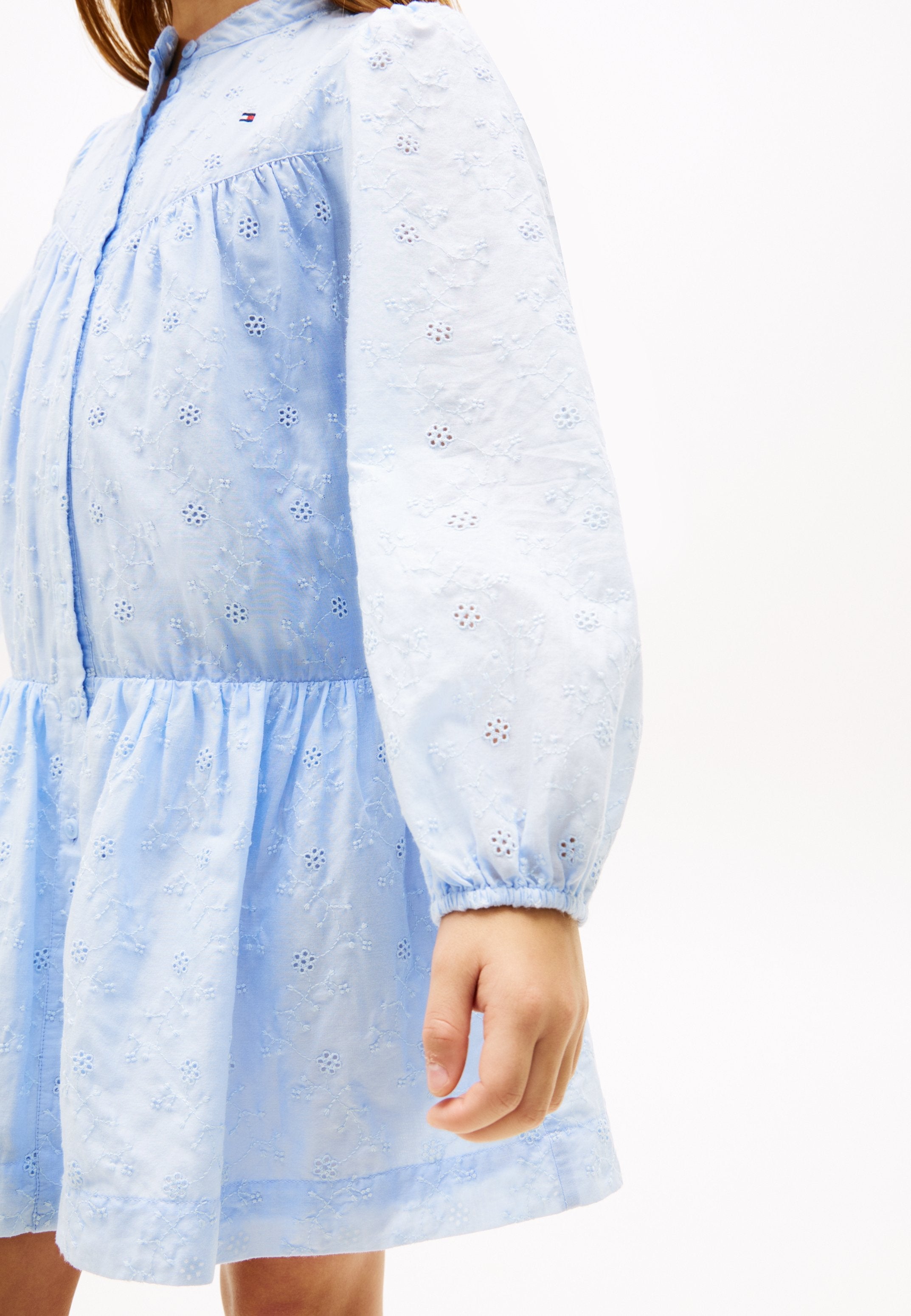 Tommy Hilfiger BRODERIE ANGLAISE SHIRT DRESS