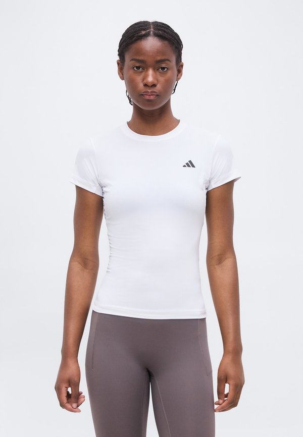adidas Performance TEE - Basic T-shirt - white