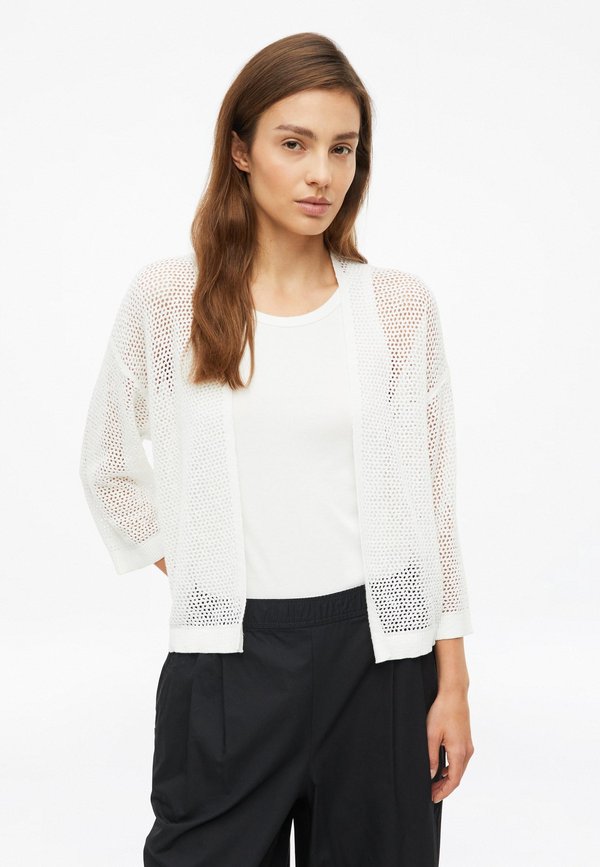 s.Oliver STRICKJACKE - Cardigan - weiß