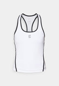 Nike Performance NIKECOURT ADVANTAGE TANK NOVELTY - Top - white/black
