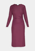 VILA VILUNA PARTINA MIDI SLIT DRESS