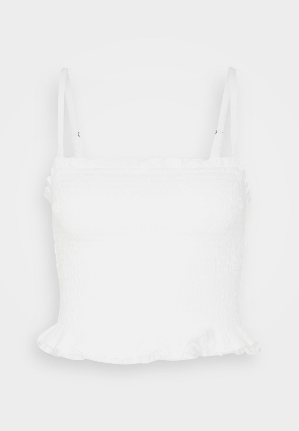 Hollister Co. BARE SMOCKED PEPLUM