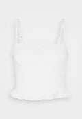 Hollister Co. BARE SMOCKED PEPLUM