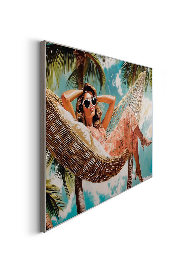 Orange Wallz VINTAGE HAMMOCK LADY