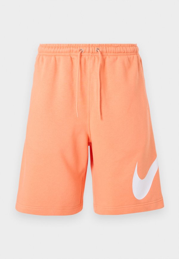 Nike Sportswear M NK CLUB BB SHORT GX - Tracksuit bottoms - orange frost/white