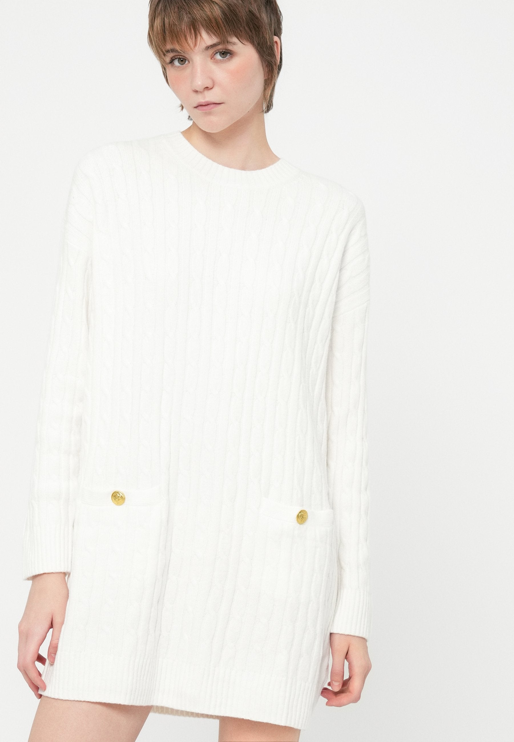 GAP CREWNECK MINI DRESS
