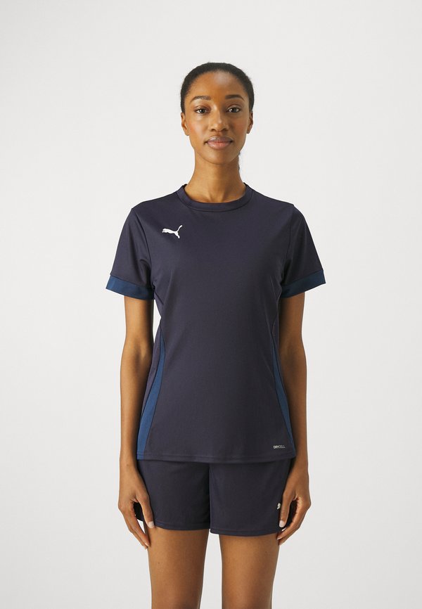 Puma TEAMGOAL MATCHDAY - Sports T-shirt - navy/persian blue