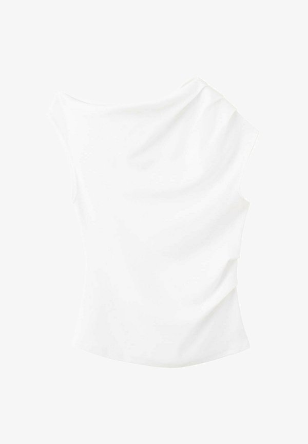 Mango ADULT - Basic T-shirt - white