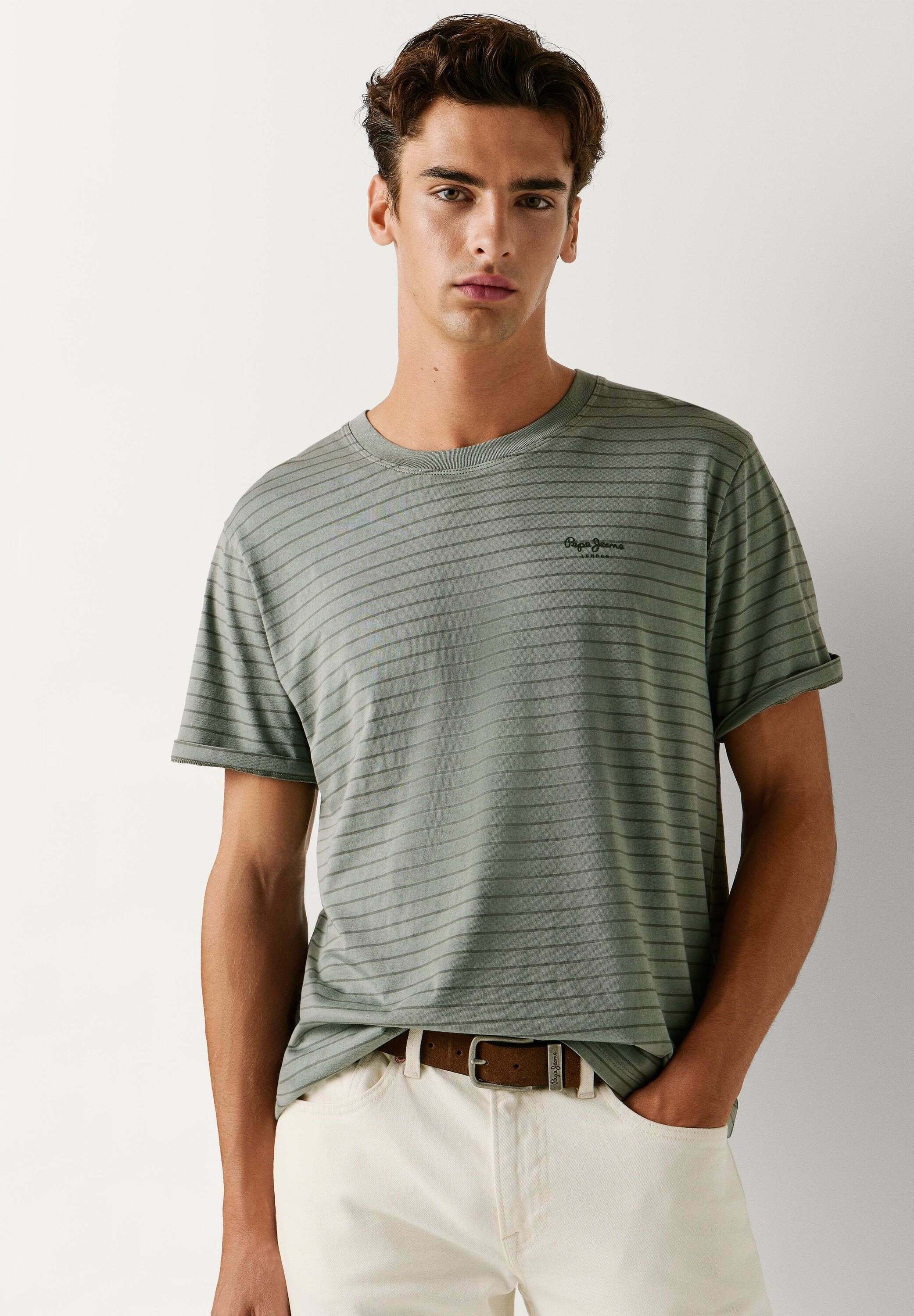 Pepe Jeans PEPE JEANS BASIC T-SHIRT JACKO STRIPES