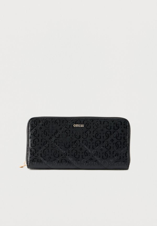 Guess LIBBY SLG LARGE ZIP AROUND - Wallet - black