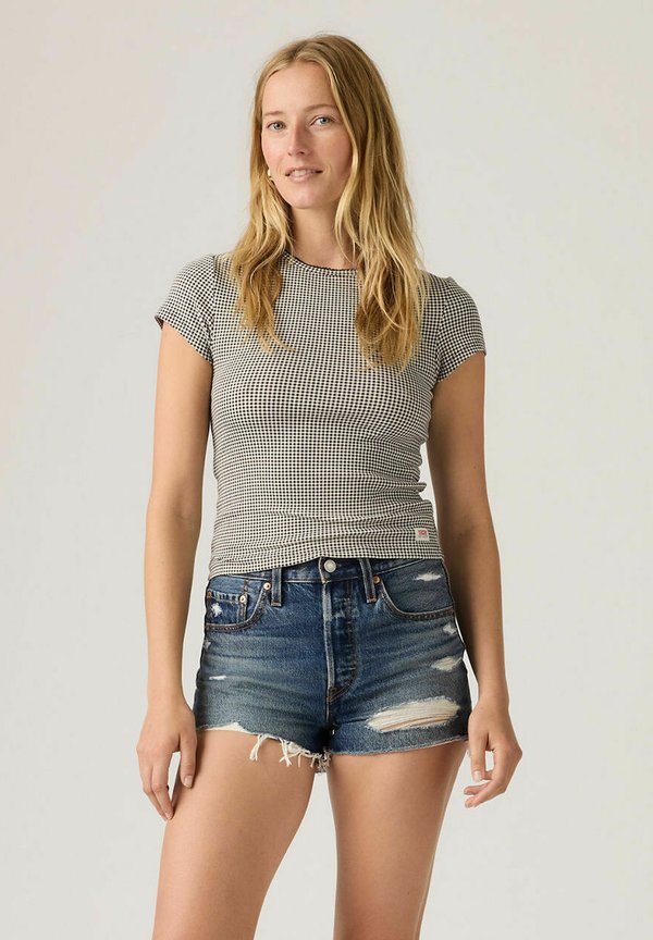 Levi's® DRY GOODS TEE - Print T-shirt - abbey ditsy coral bl - blacks