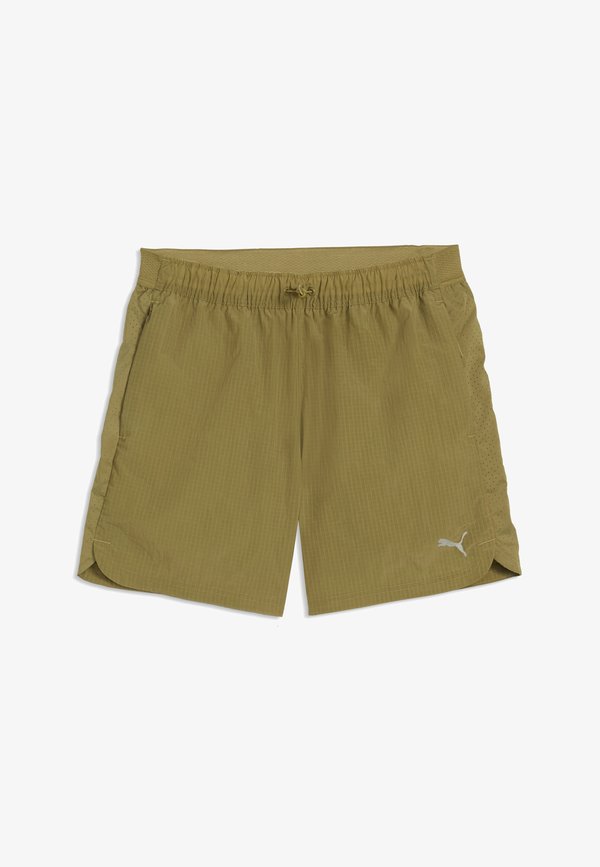 Puma RUN CULTURE COLLECTIVE T7 RELAXED 5'' GEWEBTE SHORTS - Tracksuit bottoms - chai latte