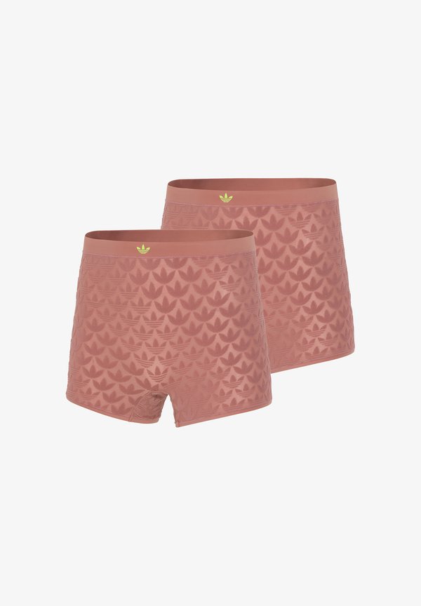 adidas Originals 2-PACK - Boyshorts - clay