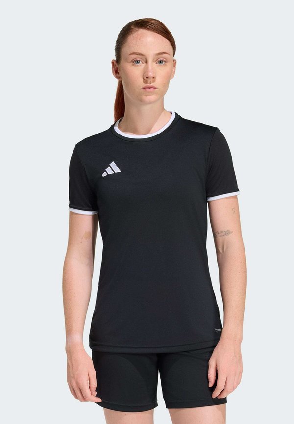adidas Performance ENTRADA26 - Sports T-shirt - black/white