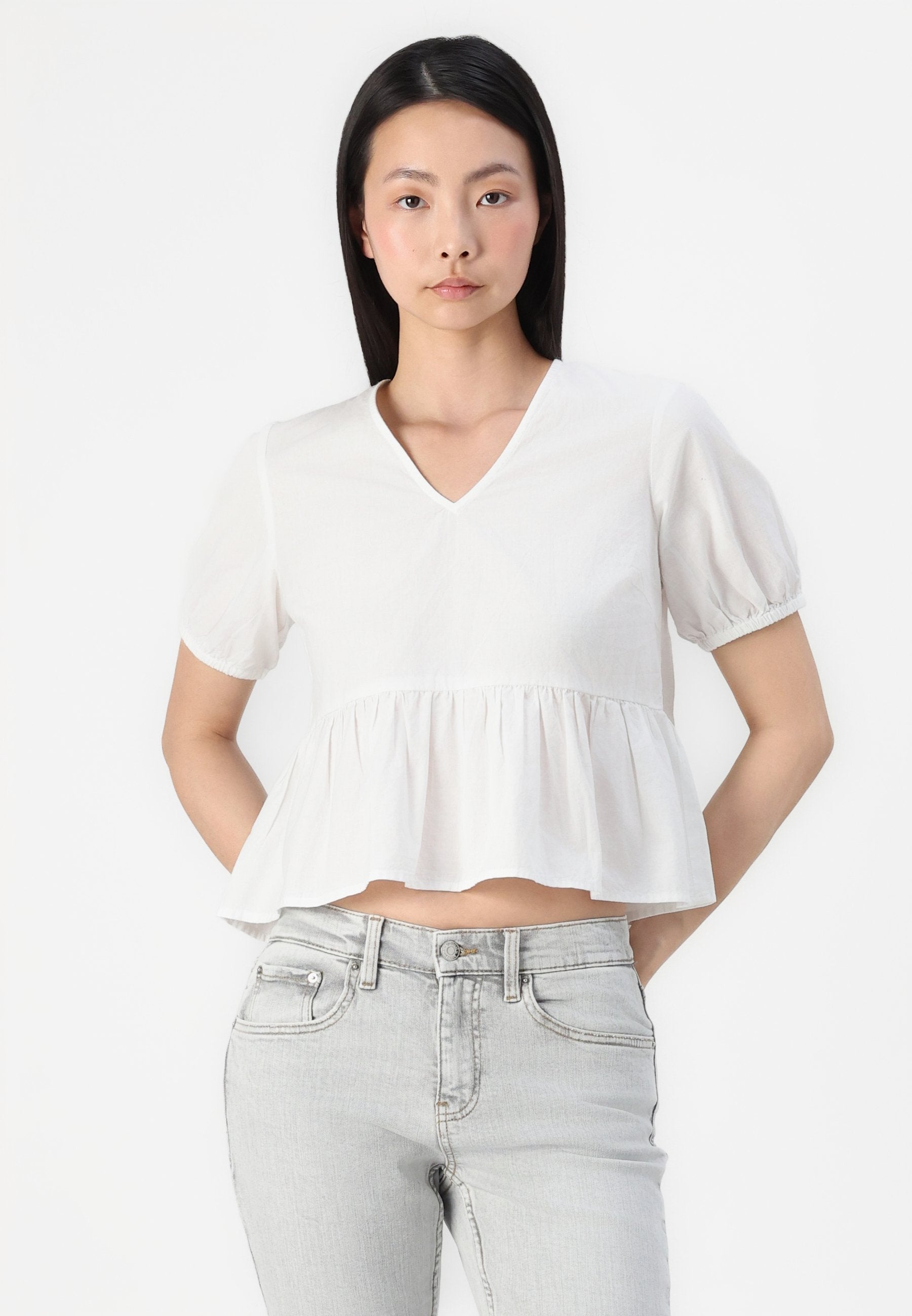 Pieces PCMONICA V NECK