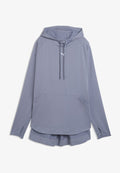 Puma MODEST HOODIE - Long sleeved top - gray sky