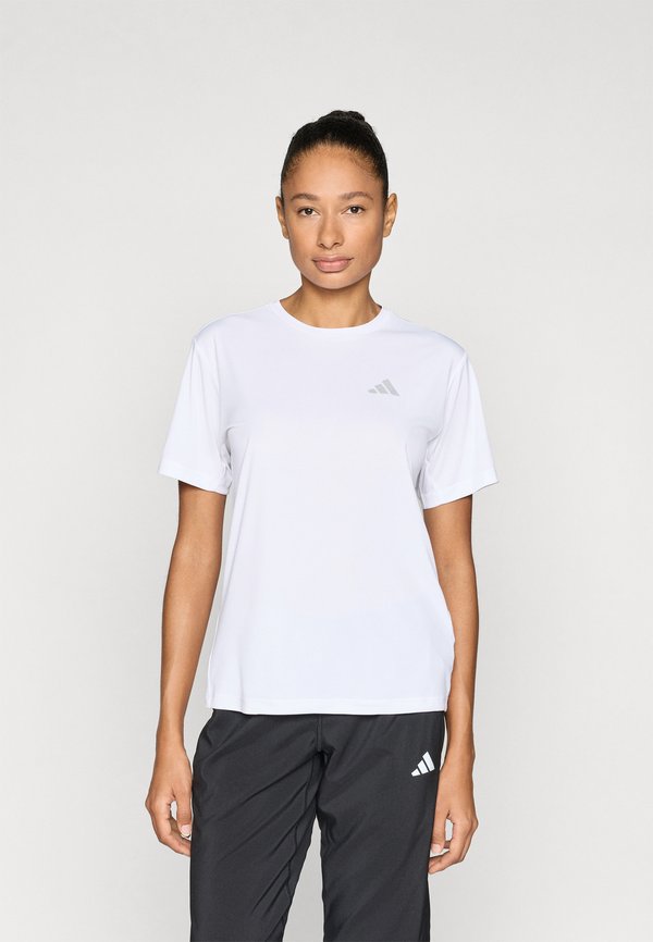adidas Performance RUN TEE - Sports T-shirt - white