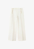 Mango ADULT - Wide Leg - white