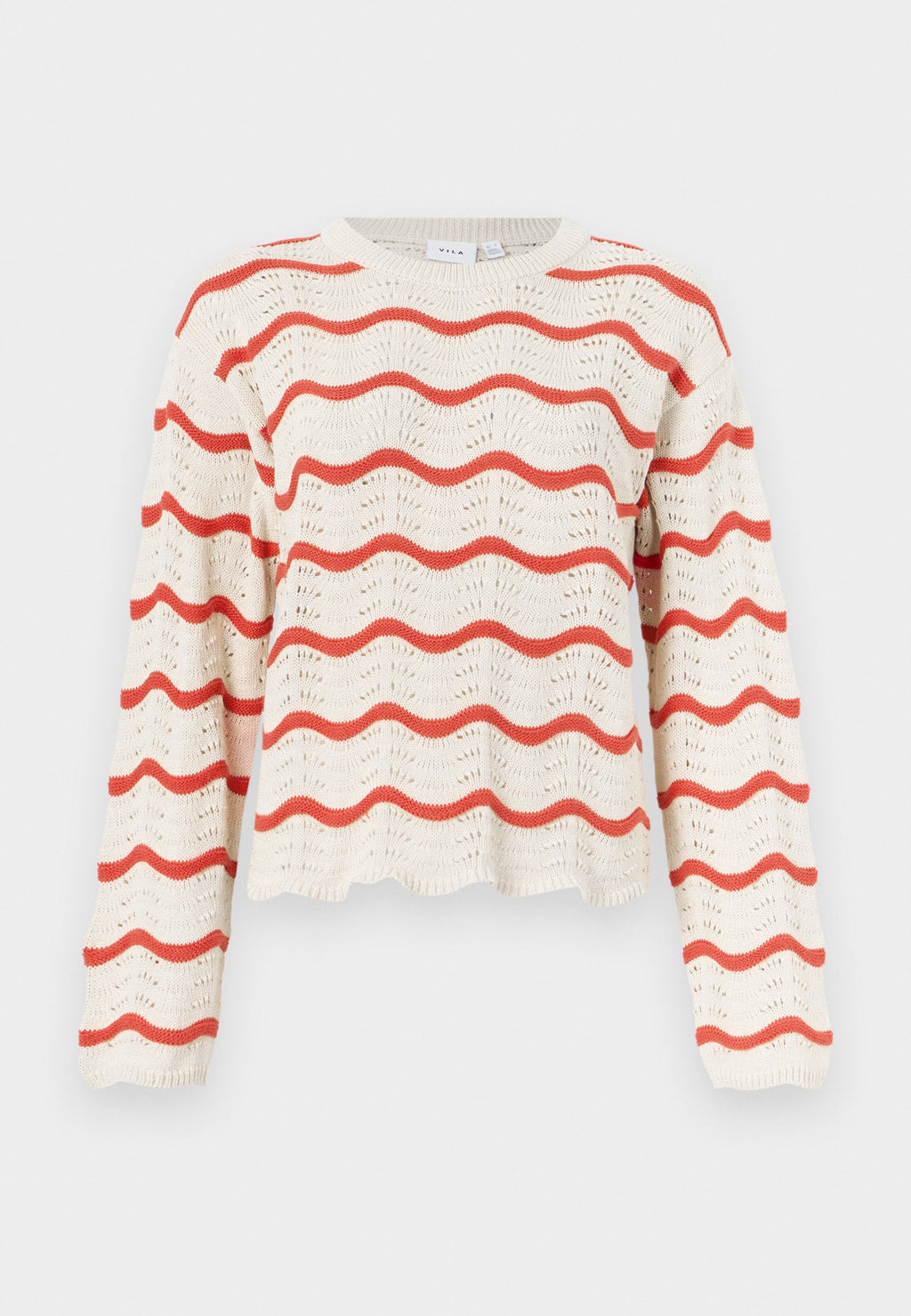 VILA Knitted VIWAVE Round neck