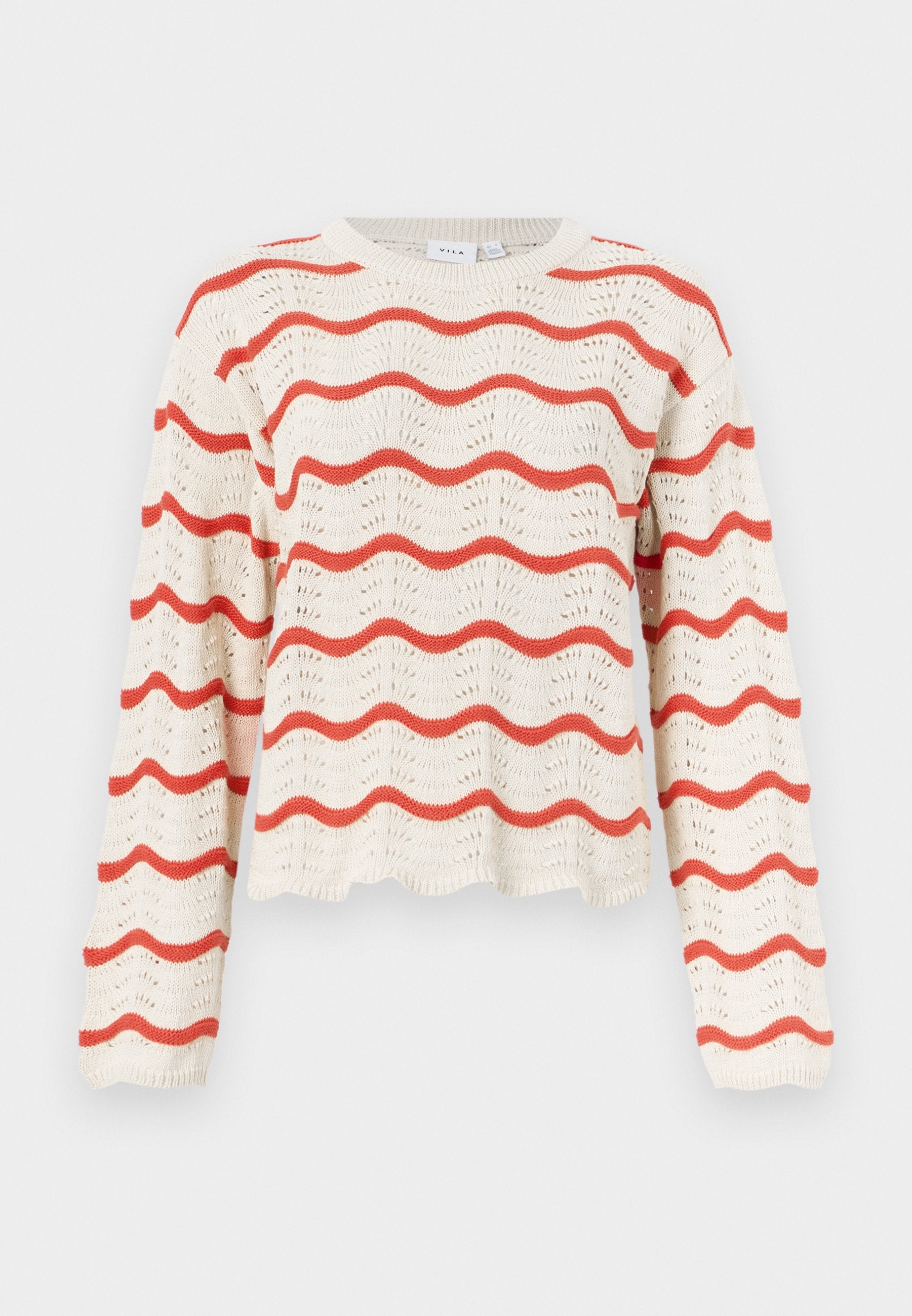 VILA Knitted VIWAVE Round neck