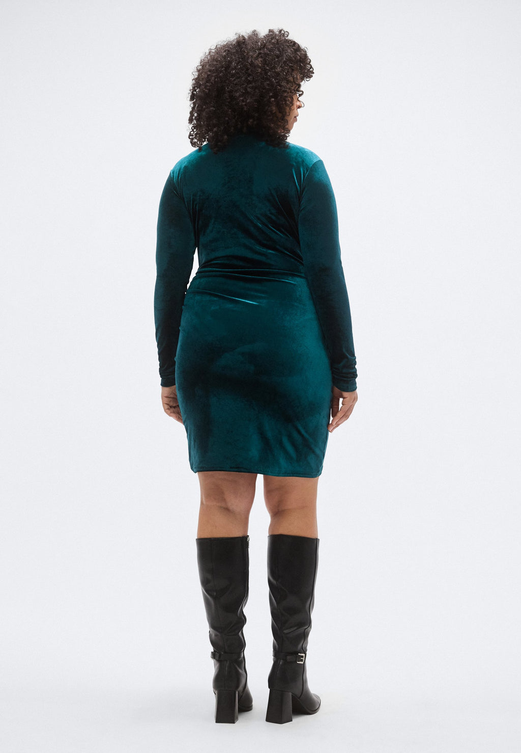 CARDAIZA WRAP DRAPE DRESS Media 4