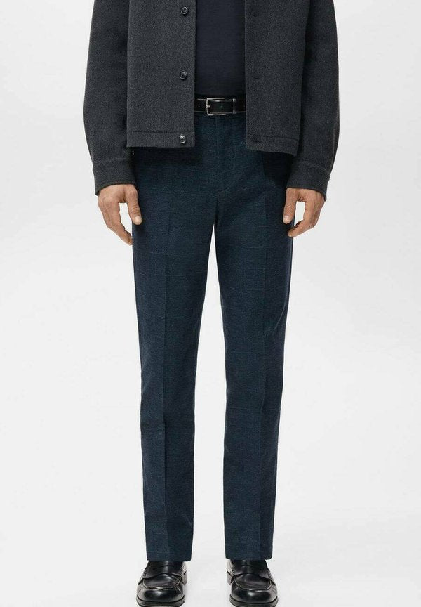 Mango Trousers - navy