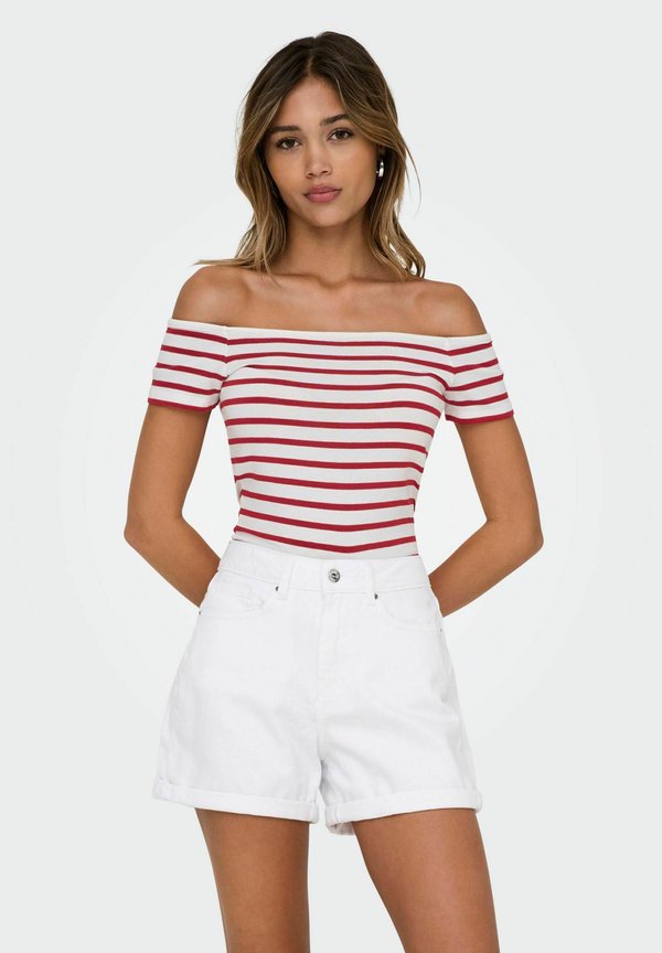 ONLY ONLLUCA - Basic T-shirt - cloud dancer 1