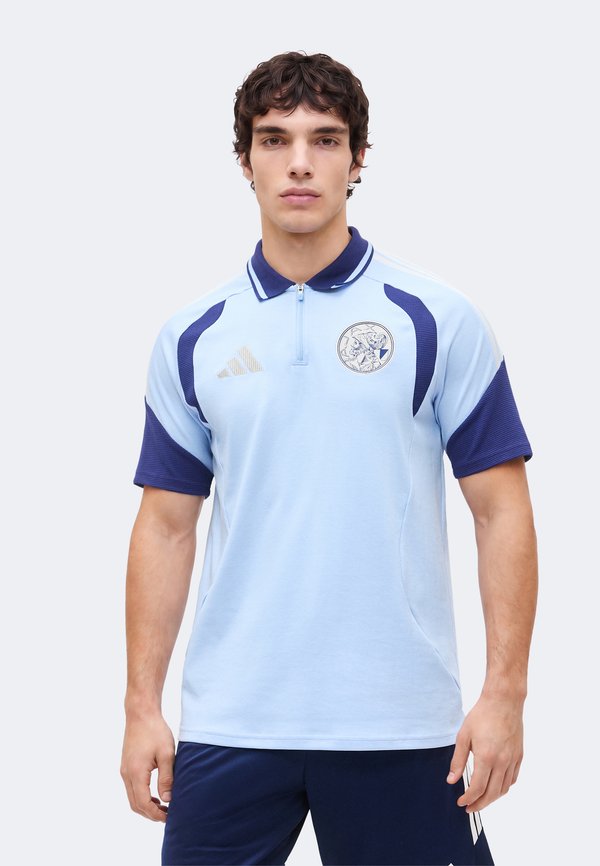 adidas Performance AJAX AMSTERDAM 26/27 TIRO26 COMPETITION - Club wear - glow blue/night sky
