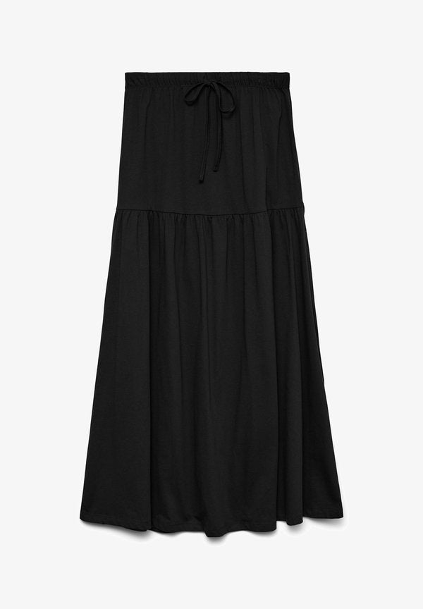 Vero Moda VMMIA Long - Pleated skirt - black
