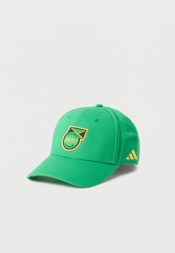 adidas Performance JFF JAMAICA UNISEX - Cap - vivid green/gold-coloured