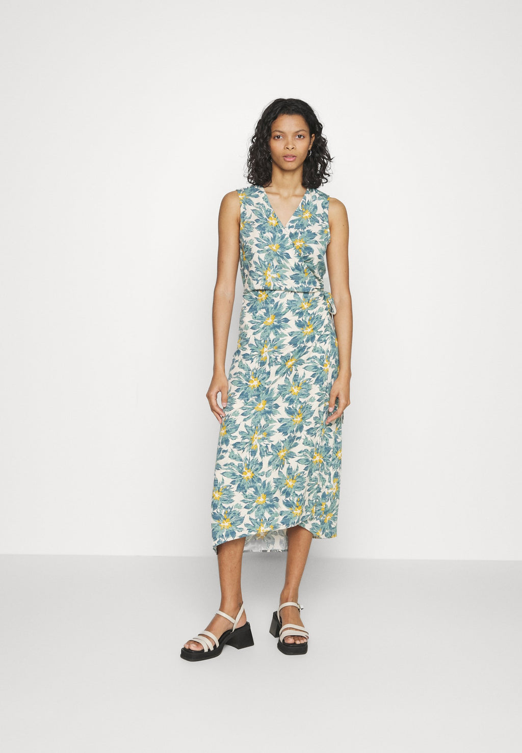 Anna Field WOVEN WRAP DRESS