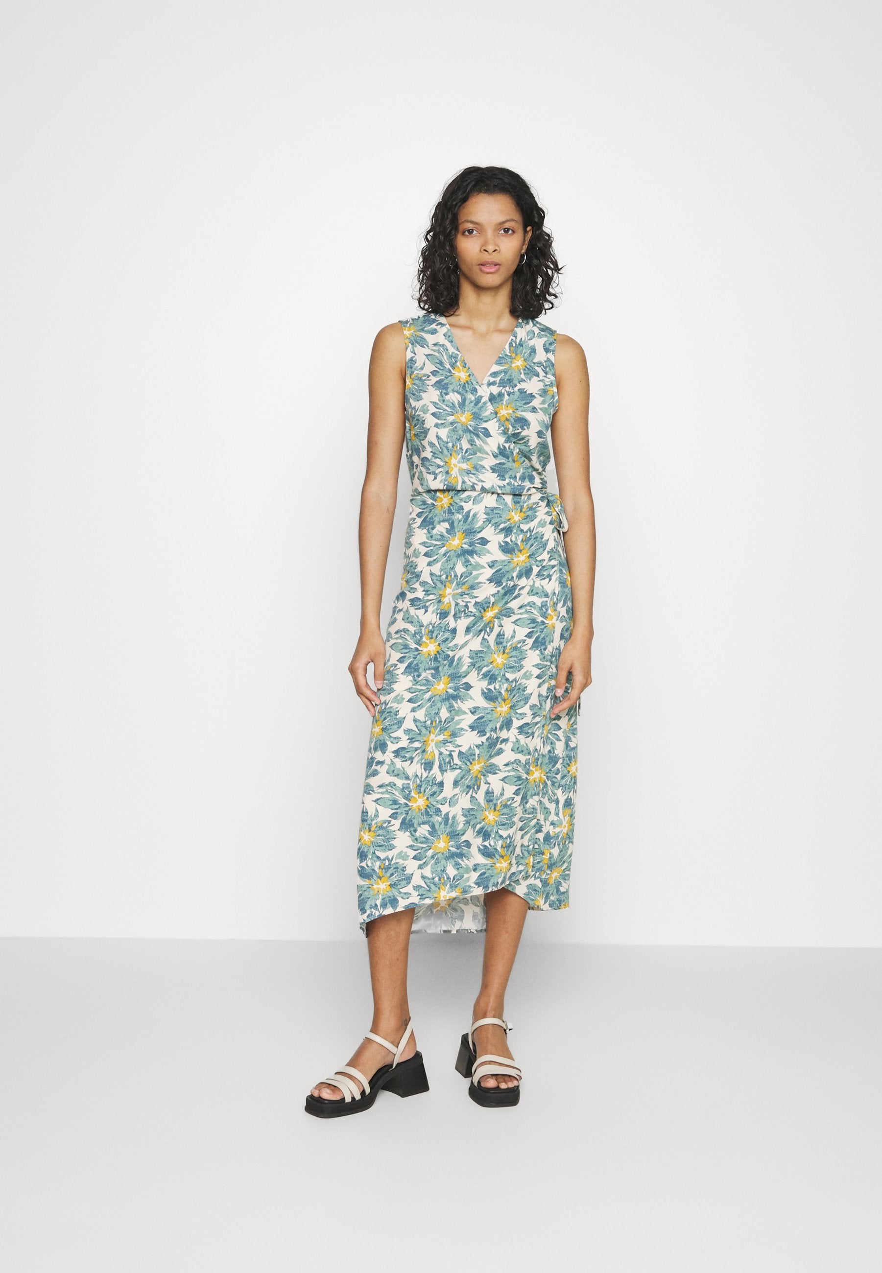 Anna Field WOVEN WRAP DRESS