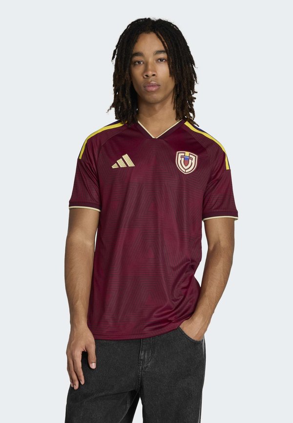 adidas Performance VENEZUELA 26 HOME - National team wear - team coll burgundy