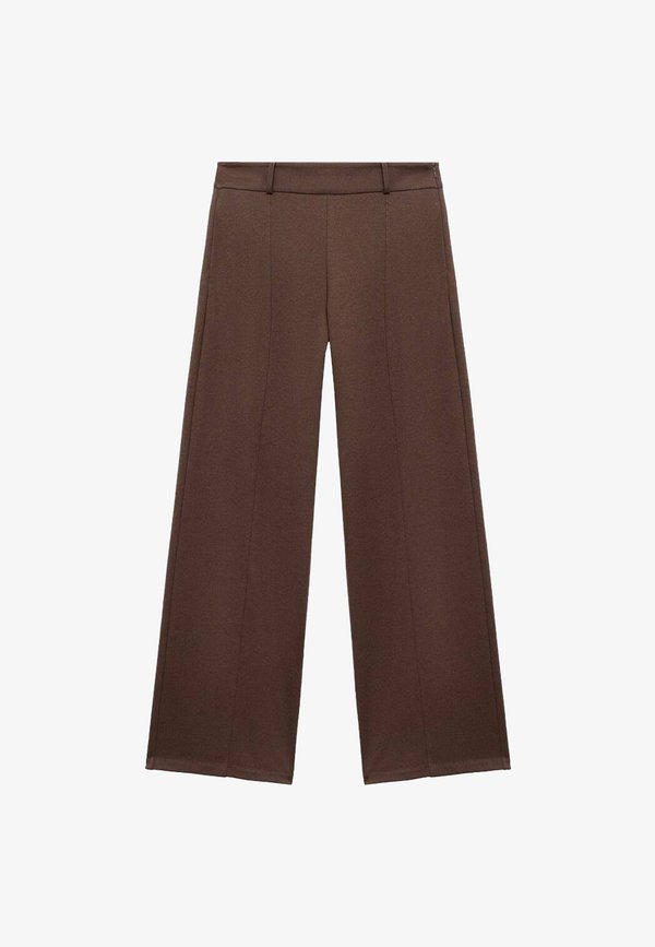 Mango Trousers - marron moyen