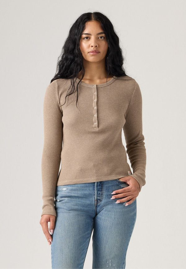 Levi's® DRY GOODS - Jumper - taupe gray heather bros b2371