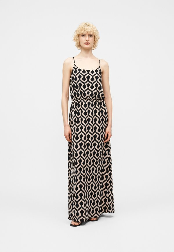 ONLY ONLNOVA LIFE LUX STRAP MAXI DRESS - Maxi dress - black