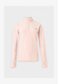 New Balance ESSENTIALS ZIP - Long sleeved top - pink chalk