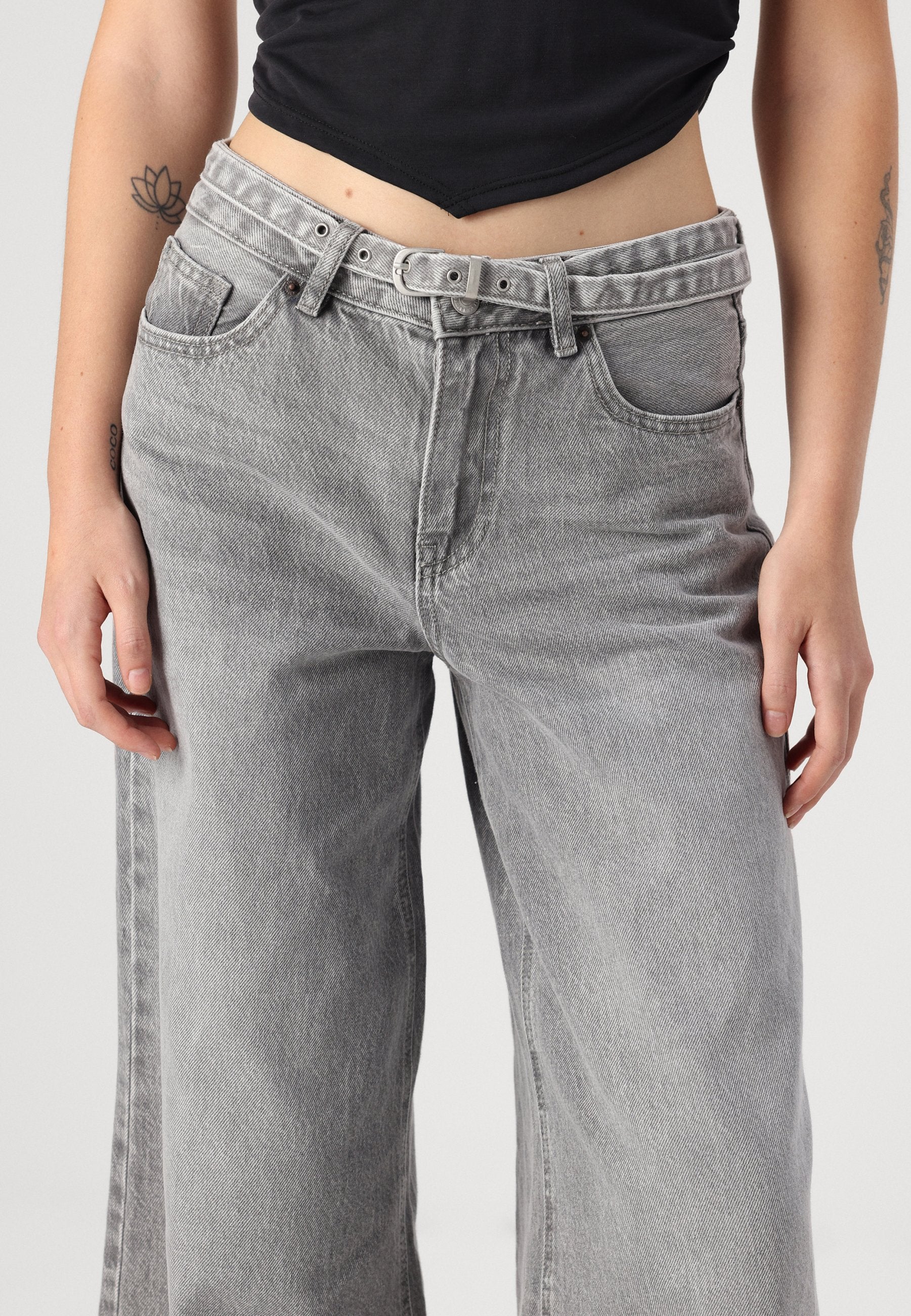 Vero Moda Wide-fit VMANNET Mid waist Wide Leg Fit