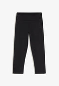 Bershka TROUSERS - Leggings - Trousers - black
