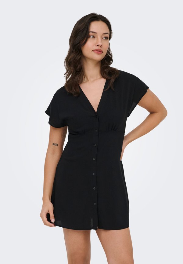 ONLY ONLNOVA Short - Shirt dress - black