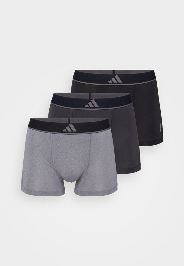 adidas Sportswear ACTIVE 3 PACK - Trunks - black/dark grey/grey