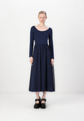 GAP MIXED MEDIA SHEER MAXI