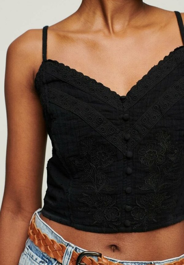 Superdry & Co VINTAGE EMBROIDERED CAMI